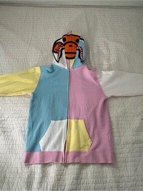 A Bathing Ape Mens Color Block Full Zip Hoodie BAPE